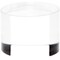 Plymor Clear Acrylic Solid Cylinder Round Display Riser, 1.5" H x 2" W